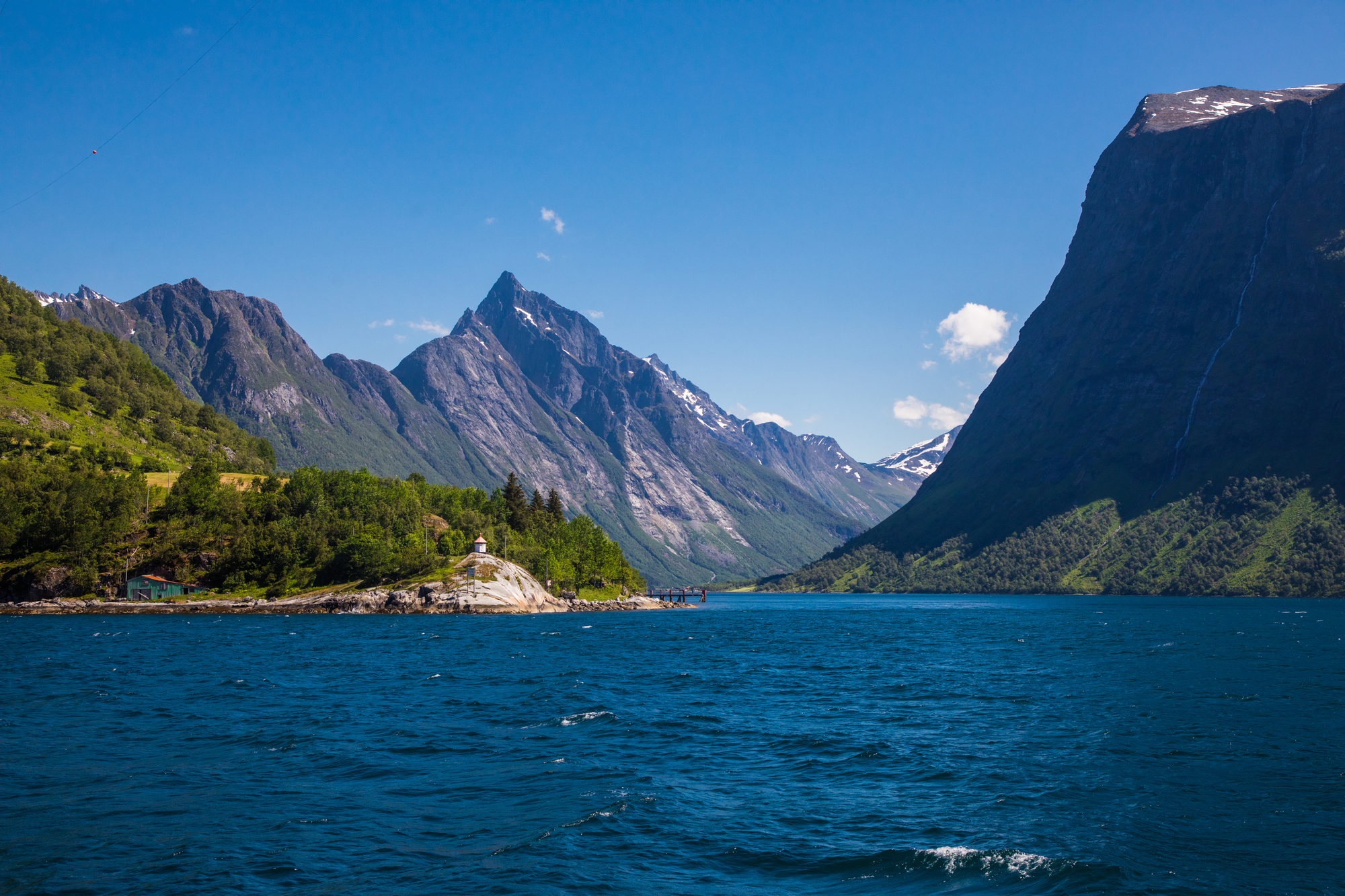 Hjoornfjord, Norwegia, jacht, rejs w Norwegii